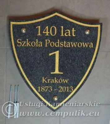  Szkoła w Krakowie	 Na pamiątkę 140 lat szkoły
                                    