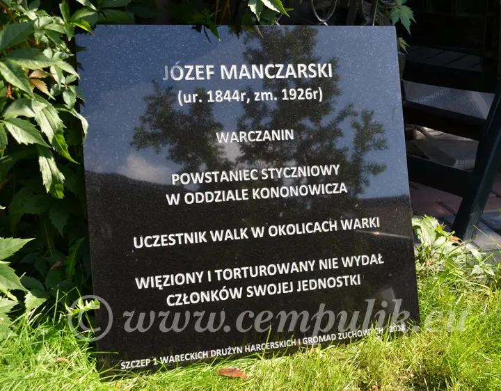  Tablica pamiątkowa Józef Manczarski
