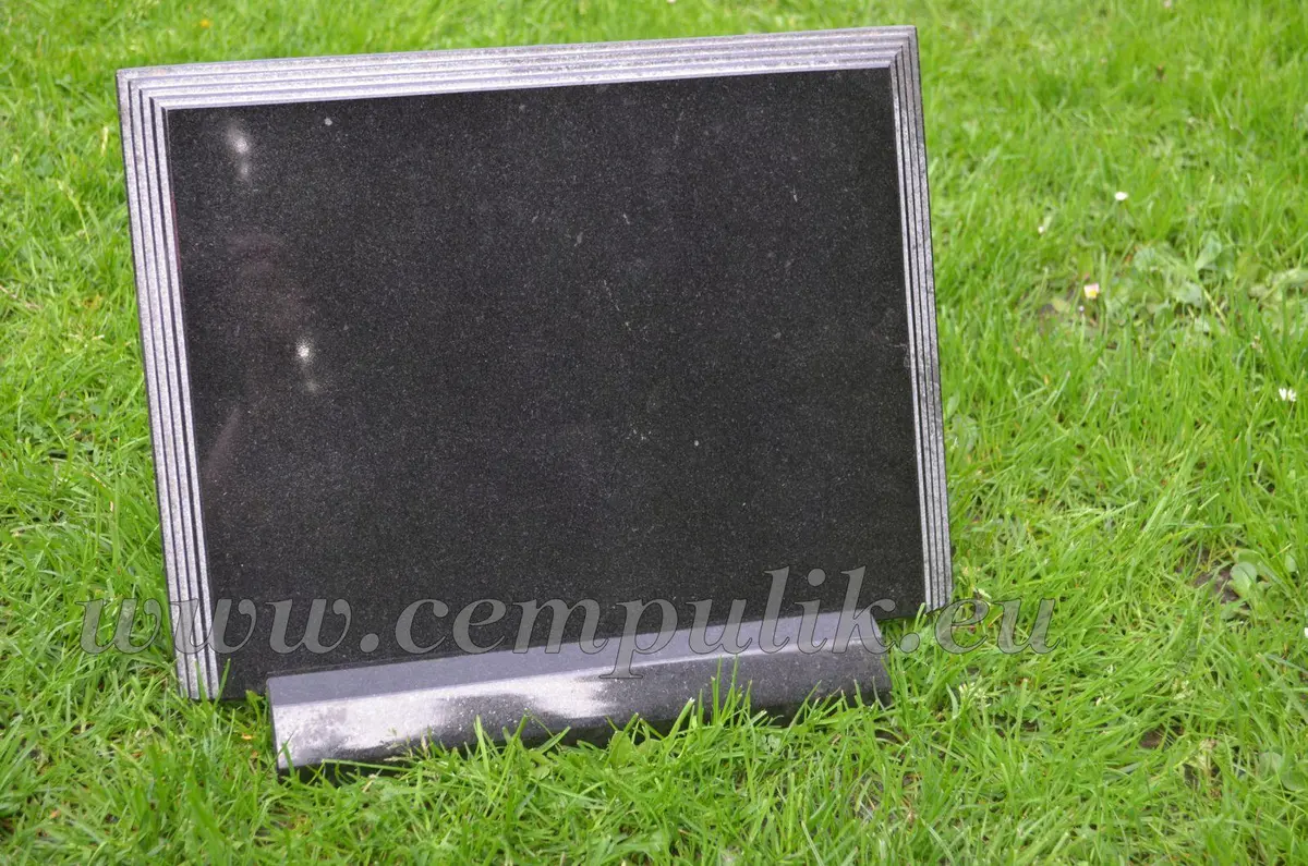 Kształt księga z portretem i napisem