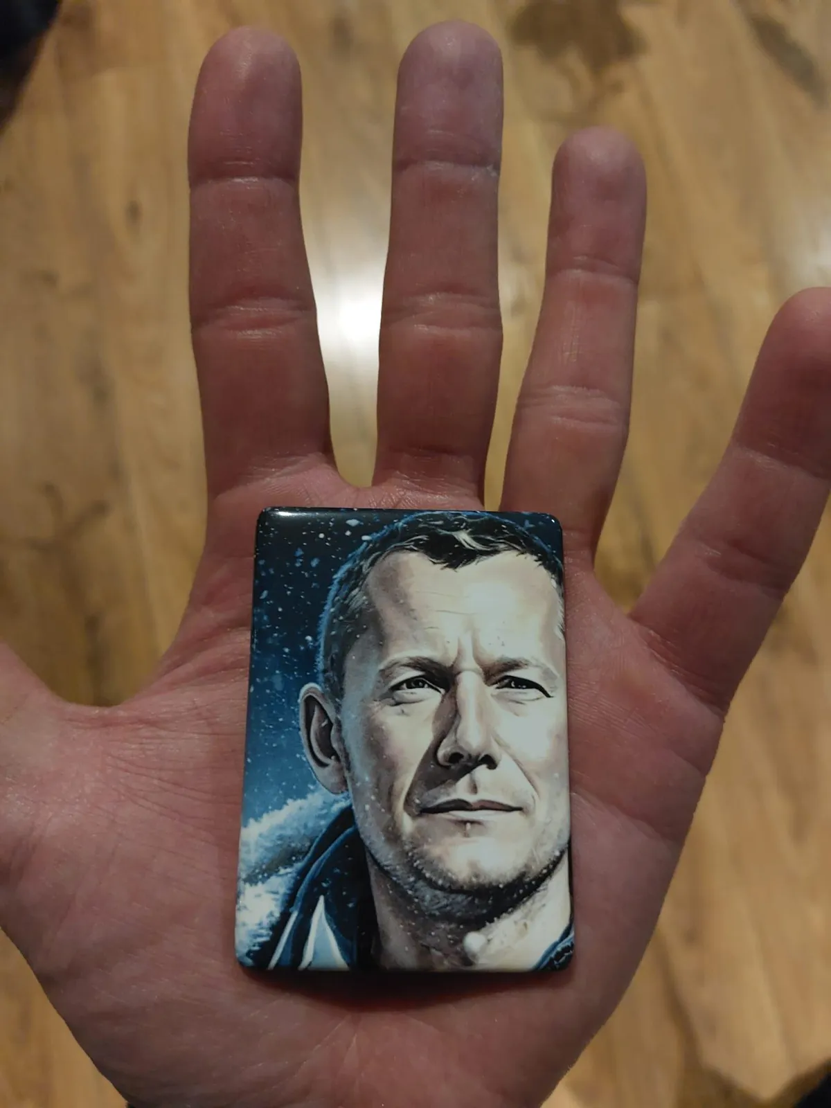 Zdjęcie porcelanowe na pomnik 8x11 cm — Trwała Fotoceramika