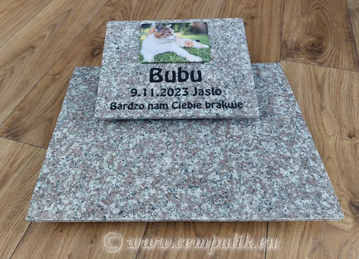 Tiergrabstein Creme-Granit - zdjęcie 7