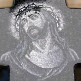 Jezus na pomniku