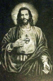 Wizerunek Jezusa z sercem