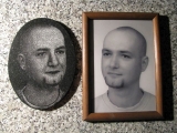 Portret na granicie