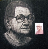 Portret na granicie