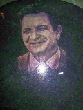 Przykładowe wygrawerowane zdjęcie w kamieniu