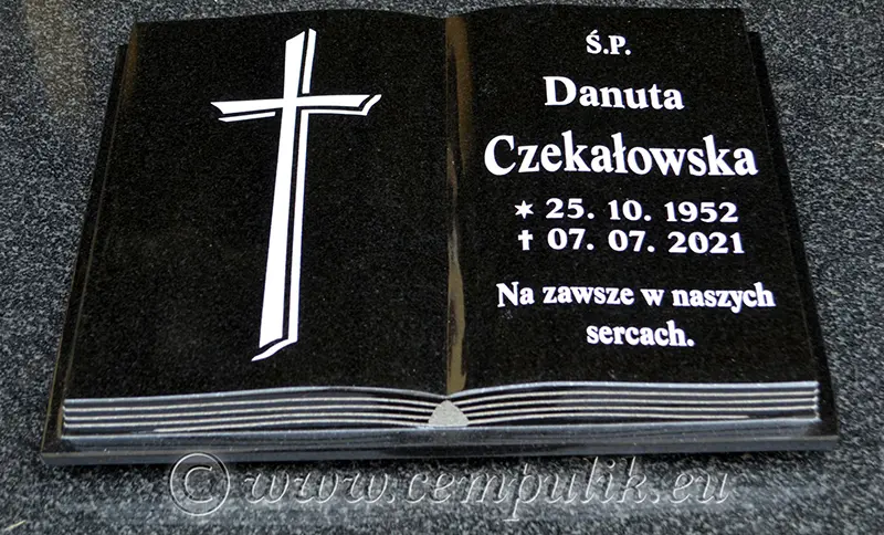 Książka granitowa 1