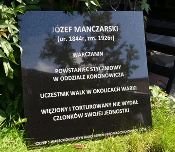 Tablica pamiątkowa Józef Manczarski