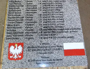Tablica pamiątkowa Pleszew