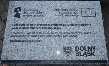Tablica pamiątkowa unijna