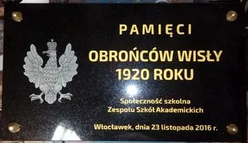 Tablica pamiątkowa w Zduńskiej Woli