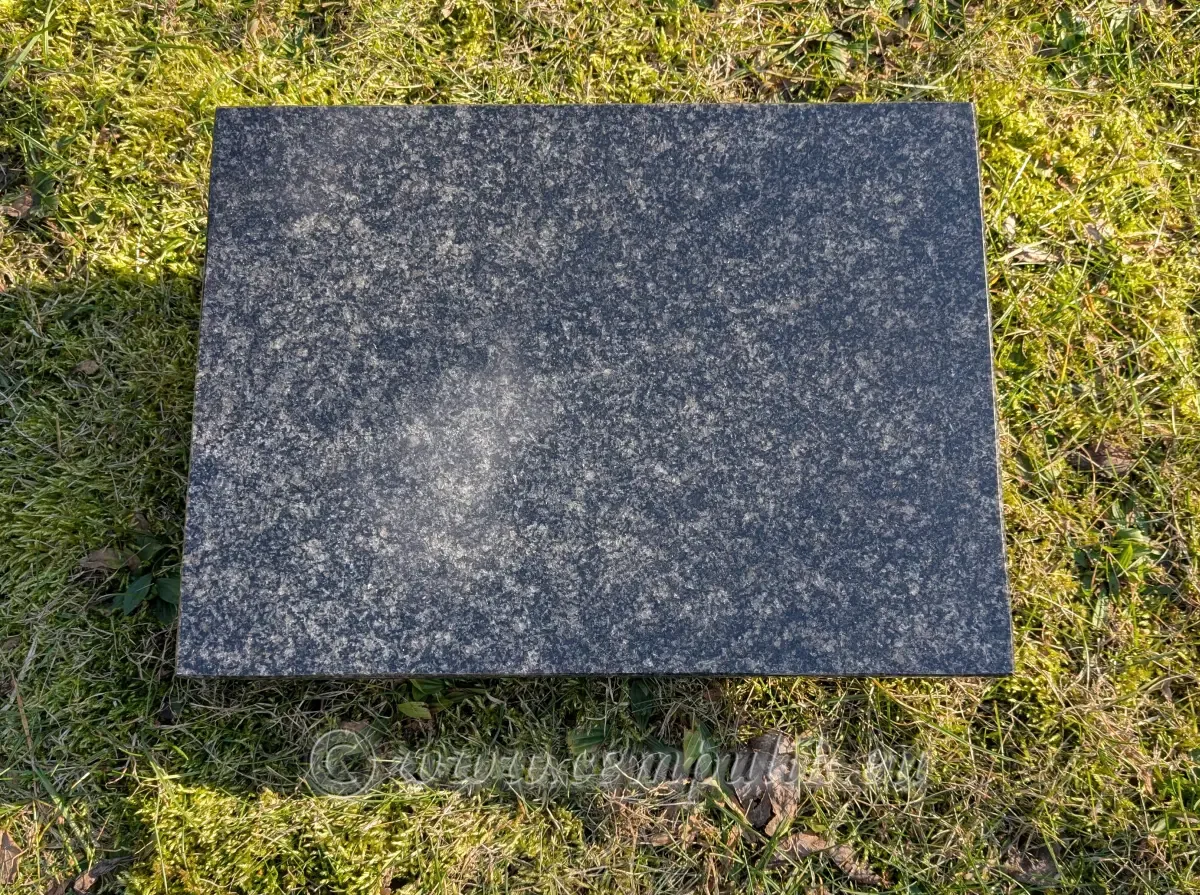 Granite Pillow — Dark Grey 40x30 / 45x35 cm