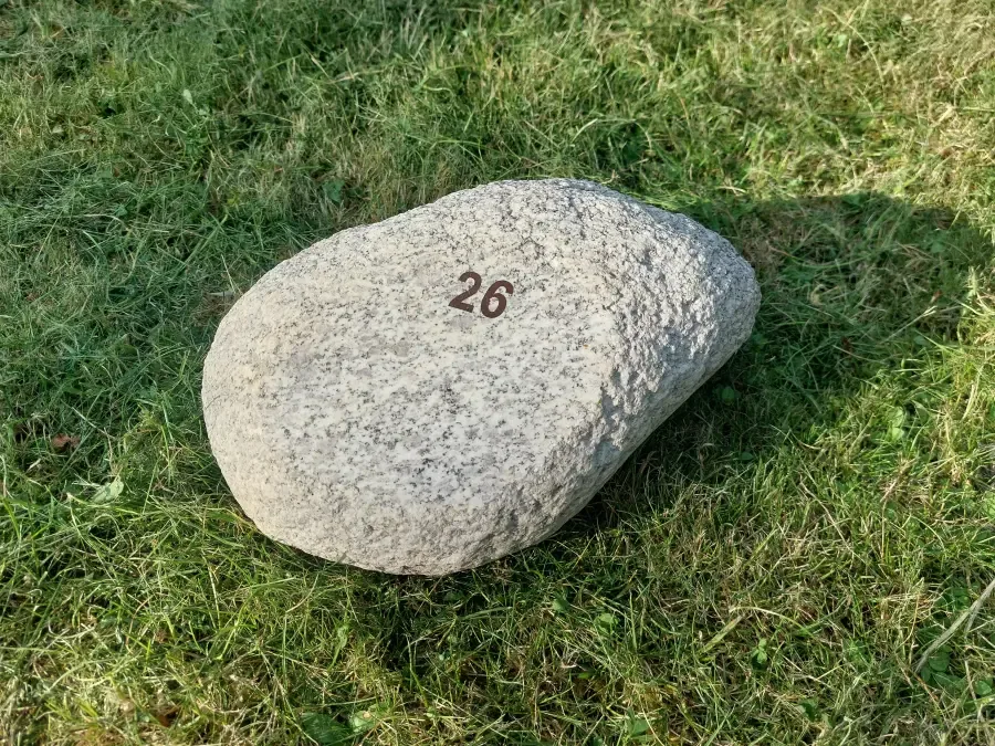 Mellem marksten #26 – Eksklusiv mindesten til naturkirkegård