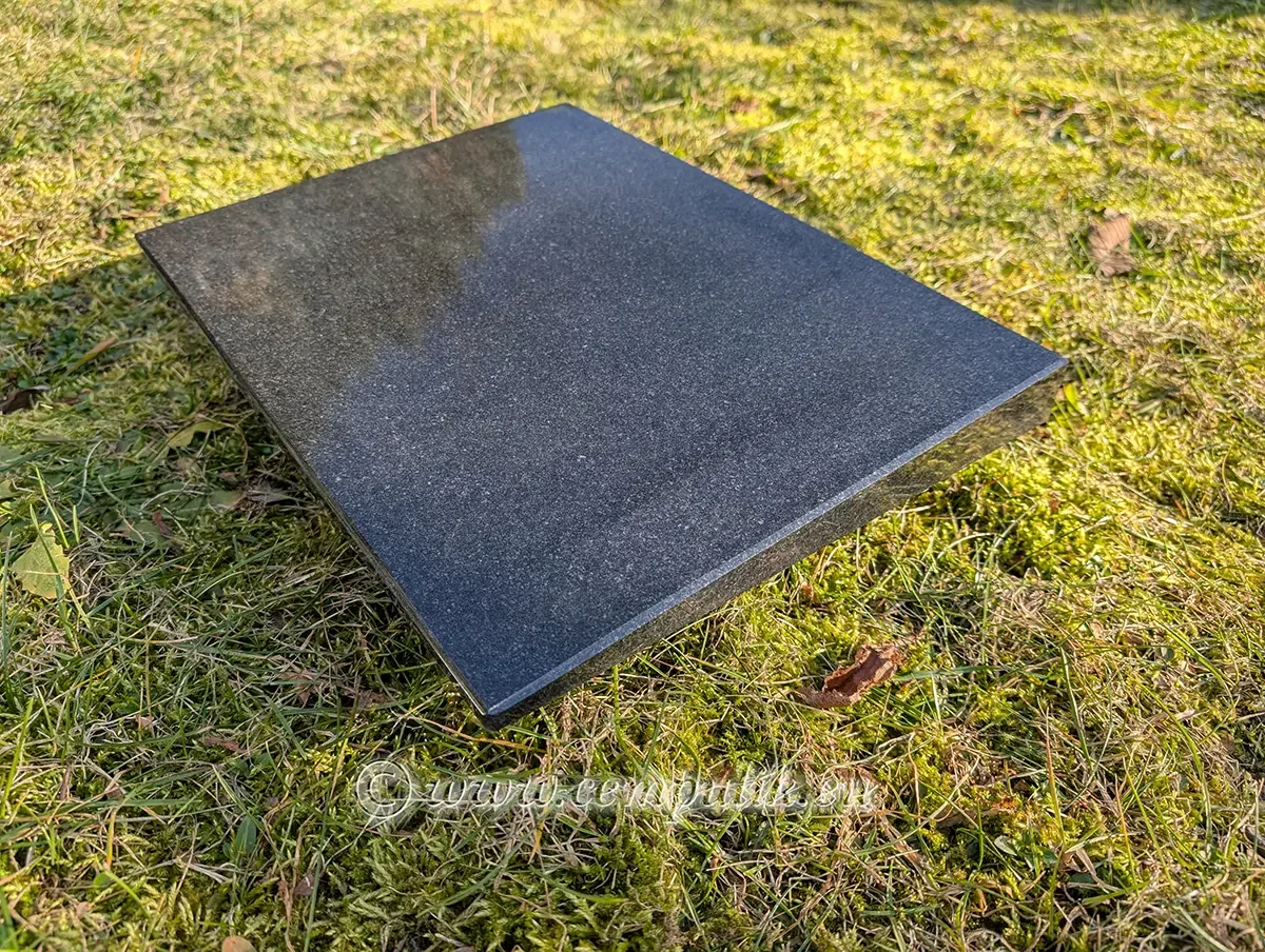 Poduszka Nagrobna — Czerń (Premium) 40x30 / 45x35 cm