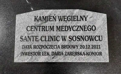 Cornerstone — Granite Memorial Plaque for Construction