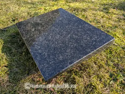 Poduszka Nagrobna — Ciemnoszara 40x30 / 45x35 cm