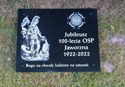 Gedenktafel für Feuerwehr — Granit, Personalisiert