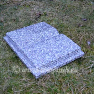 Granitowa Książka Nagrobna Brązowa (40×30 cm) – Szlachetna Księga Pamięci