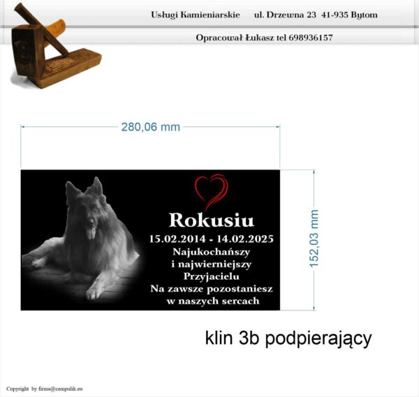 Rokuś zgodnie z projektem