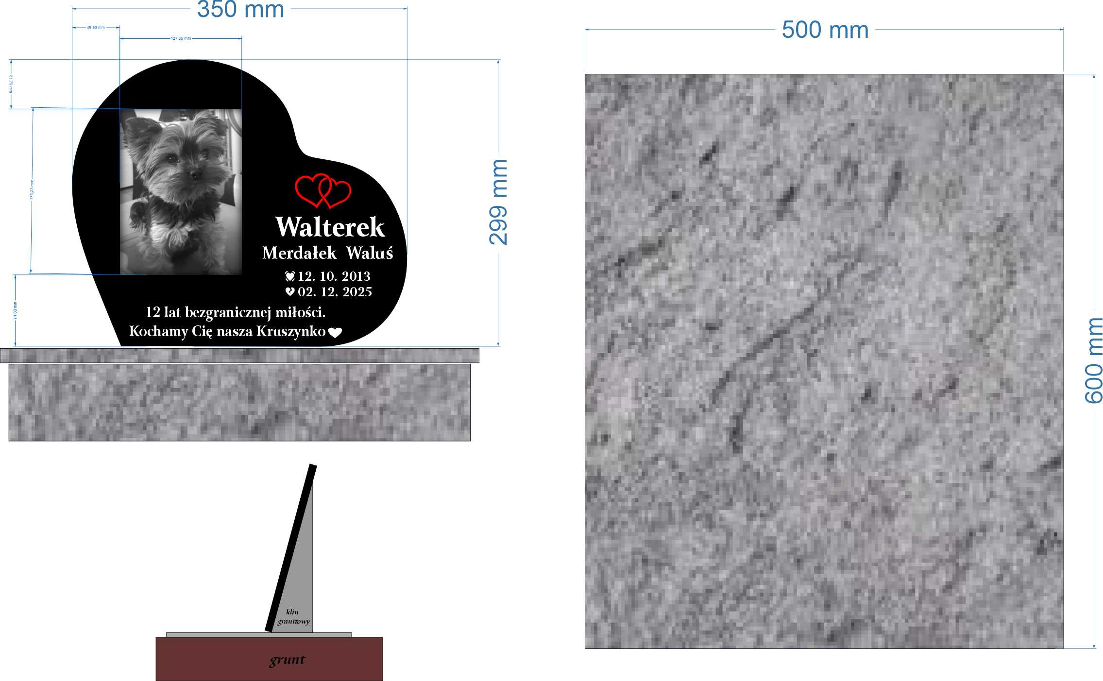 Zgodnie z projektem Walterek