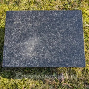 Poduszka Nagrobna — Ciemnoszara 40x30 / 45x35 cm - 40x30 cm, Bez napisow