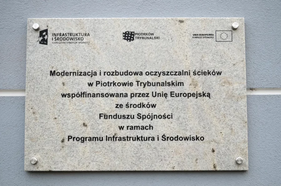 tablica unijna wodociągi